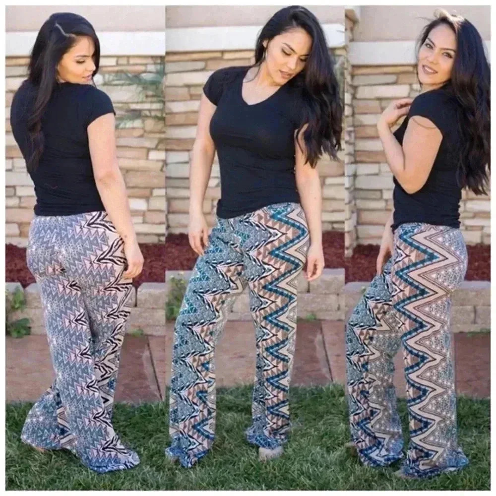 Women's palazzo pants - Picture 1 of 1